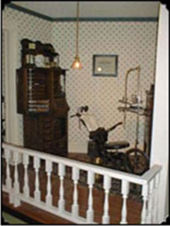Former Dental Display at the Pioneers Museum Former Dental Display at the Pioneers Museum